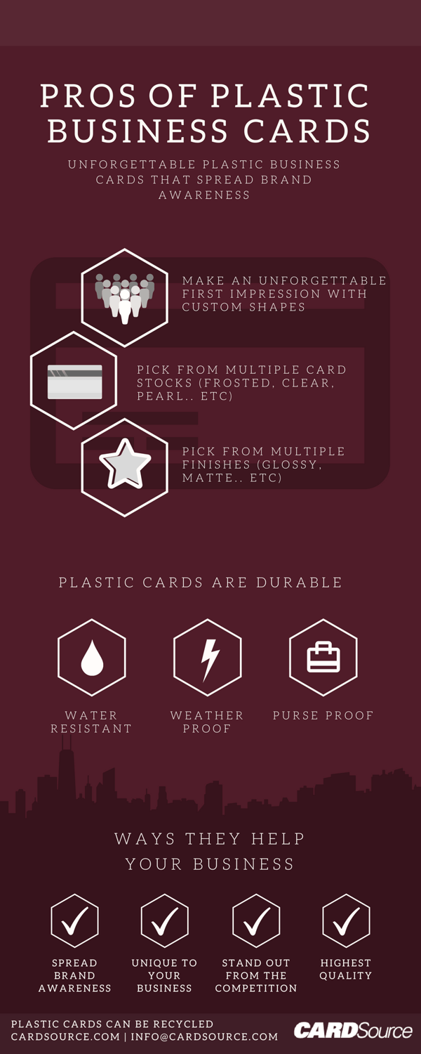 pros of plastic business cards CardSource