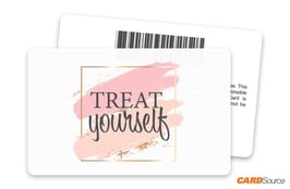 Treat yourself Barcode Gift Card by CARDSource
