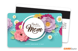 Mothers Day Magnetic Stripe Gift Card by CARDSource