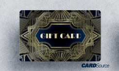 Custom Plastic Card, abstract gift card