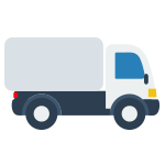 direct distribution truck icon