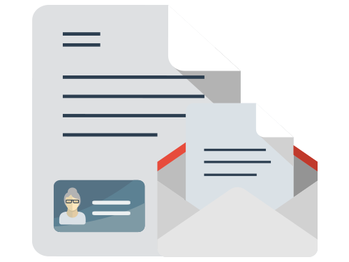 Membership Card and Collateral Distribution Icon