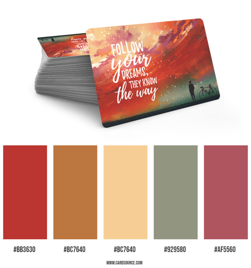 follow your dreams palette