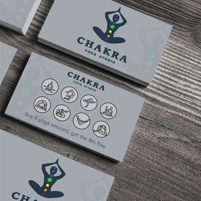 chakra yoga studio punch card