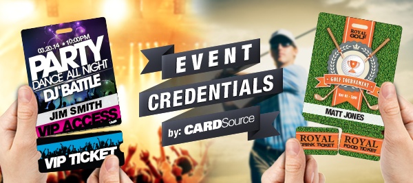 event credentials