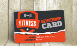 Gym Membership Card Production