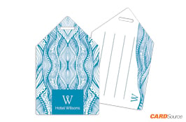 Luggage Tag TAG1007 Hotel Willsons by CARDSource