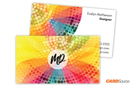 BC352 Colorful Abstract Business Cards by CARDSource