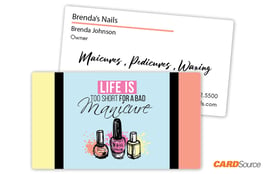 BC352_Manicure Business Cards by CARDSource