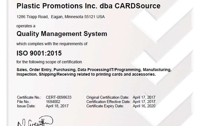CARDSource_ISO_Certificate_2017-697x438