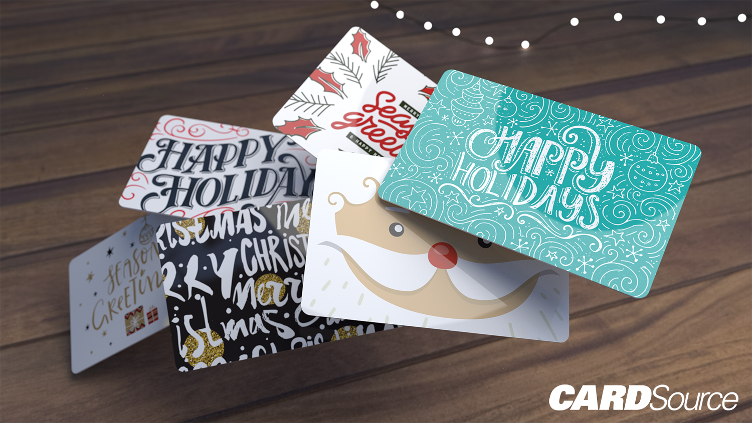 multiple holiday cards